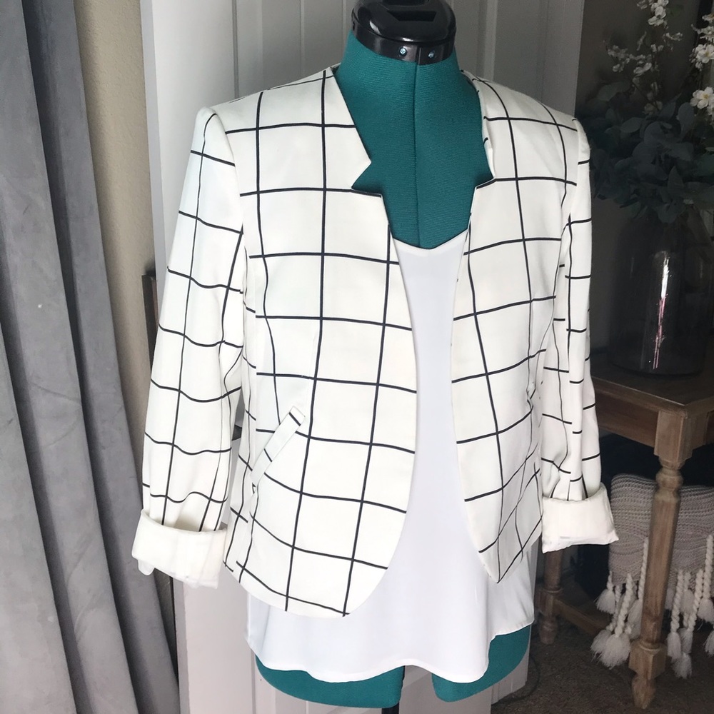 Windowpane Blazer